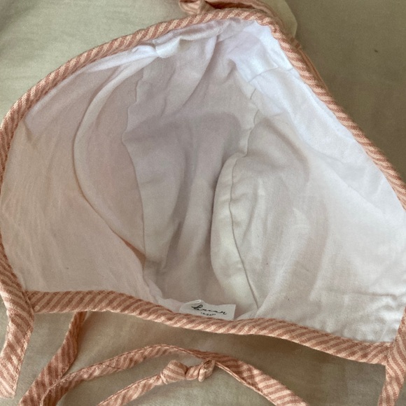 Matching sibling or cousin Briar long-eared rabbit Easter bonnets linen-cotton - Picture 7 of 7